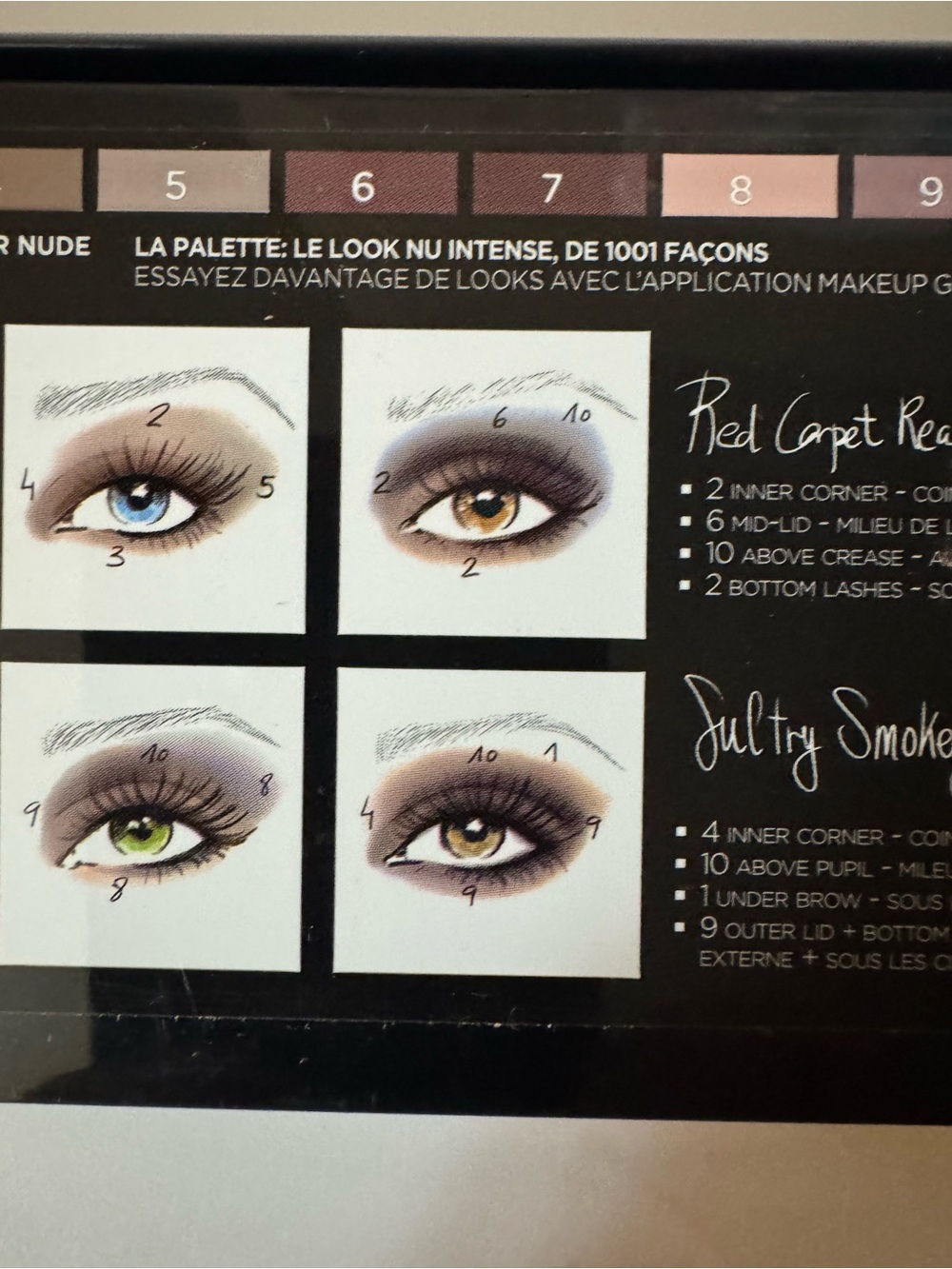 L’Oreal LA PALETTE NUDE INTENSE - 1001 WAYS TO WEAR NUDE NEW - Picture 4 of 7